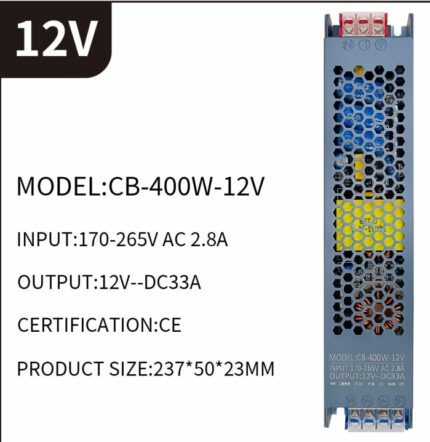 SWITCHING POWER SUPPLY - CB-400W-12V