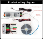 Intelligent Motion Sensor LED Stair Light Kit(model GY220B) - Image 13