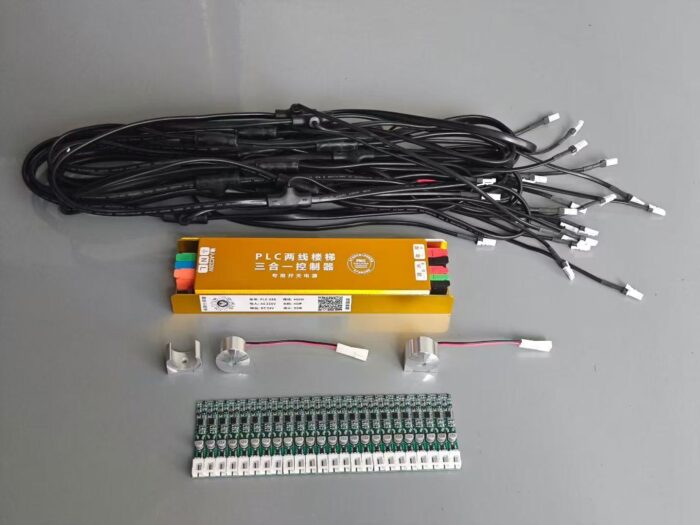 Transformer-Free 3-in-1 PLC Intelligent Staircase Light Controller (model Gold or Blue) - Image 3